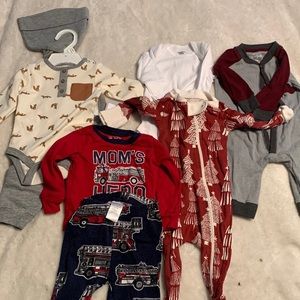 Lot of boys clothes 0-3 months